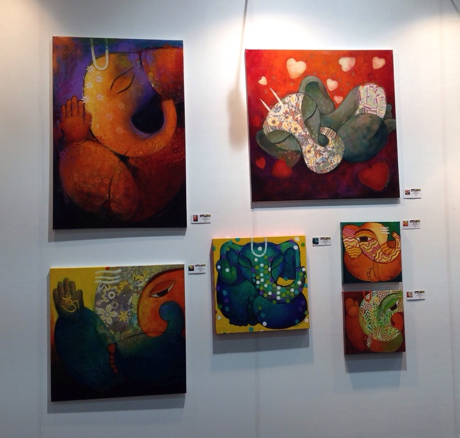 Art Expo, Malaysia, 2014. - Sangeeta Charan